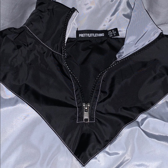 Pretty Little Things cropped windbreaker jacket 🖤 - Picture 3 of 4